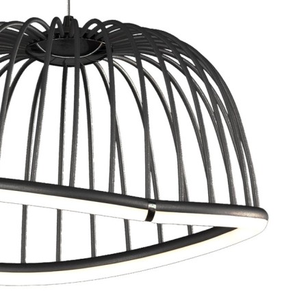 Suspended chandelier Mantra Celeste, Led, 1400lm, 3000k, 320 mm, black color-3