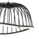 Suspended chandelier Mantra Celeste, Led, 1400lm, 3000k, 320 mm, black color