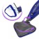 Steam mop KitFort KT-1059, 1300 W, 300 ml, cord 4.7 m, black-blue