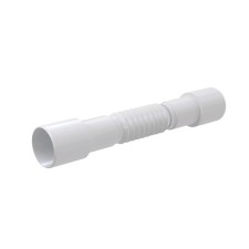 Corrugated pipe Alcaplast a720, 50/40 × 40/50 mm, length 435–885 mm, polypropylene