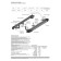 BMW-Style threshold "Rival, Hyundai Santa Fe 2018-2020, with fasteners, D180al.2307.1