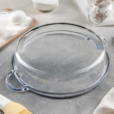 Borcam heat -resistant glass baking dish and baking, 1.8 liters-2