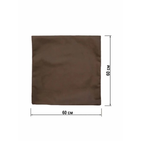 Decorative pillowcase on a pillow, size 60x60 cm-2