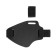 Protective lining for the gear lever, leather, black