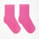 Junior children's socks, pink color, size 18