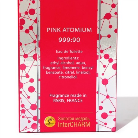 Tuale water for women Pink Atomium, based on Pink Molecule, Zarkoperfume, 100 ml-2