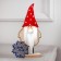 LED figure "Santa Claus" 7 × 22 × 5 cm, wood, CR2032 batteries, warm white glow