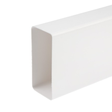 The channel is rectangular, ventilation zein, 55 x 110 mm, 1.5 m-2