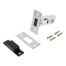 Magnetic latch, allyur art L50-8M SC, matte chromium color, b/handle