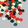Beads for PVC Creativity "Ring of Yellow-Red" set ≈ 330 pcs 0.1x0.6x0.6 cm
