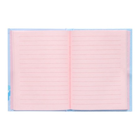 Note book A6, 48 sheets in the CENTE CENTER, solid cover, glossy lamination, OFSET BOCT 70G/m2-4