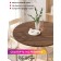Tables on the table "Wood texture", round, oxford, elastic band, size 140x140 cm, diameter 105-120 cm