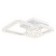 LED ceiling LED with Ambrella Light, Ice, FA162, LED, 100 W, 7500LUM, 3000-6400K, white, chrome color