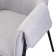 Aline chair, 550 × 700 × 830 mm, Shenill, light gray color