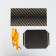 Self -charged box "embossing" black 15x15x15 cm