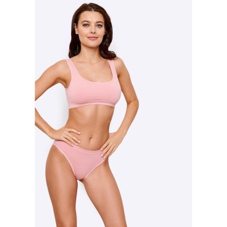 Women's braship ADELI, size XS, pink color-3