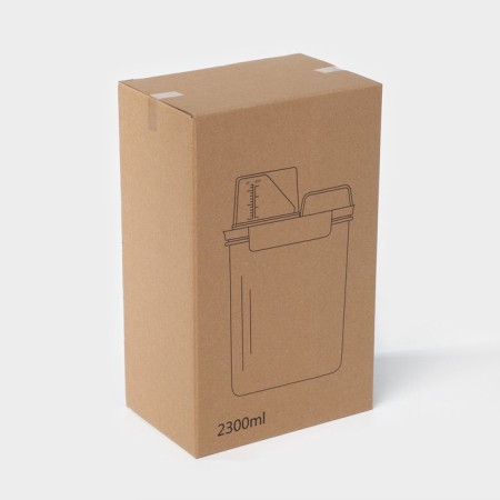 A container for washing powder and air conditioning, with a measured glass, 2300 ml-10