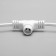Power cord for icicles 2 outputs, white thread