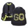 Frame backpack 38 x 29 x 17 cm, Hatber Ergonomic Light, Go! Black/yellow nrk_85032