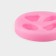 Mold "Gemstones", silicone, d = 7.3 cm, pink color