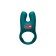 Ring Erective Fun Factory Nos with vibration, silicone, green, 8 cm