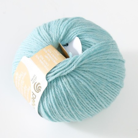 Yarn "Peruvian Alpaka" 50% alpaca, 50% Merinos. Sechers 150m/50g (752-dime-turquoise)-1