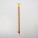Massage - Chesalka, universal, wooden, 44.5 × 4.2 × 2.5 cm, beige color