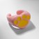 Ring "Paw", the color is pink-yellow, dimensionless