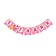 Girlyanda Paper Set “Happy Birthday. 1 year ” + balls set 5 pieces