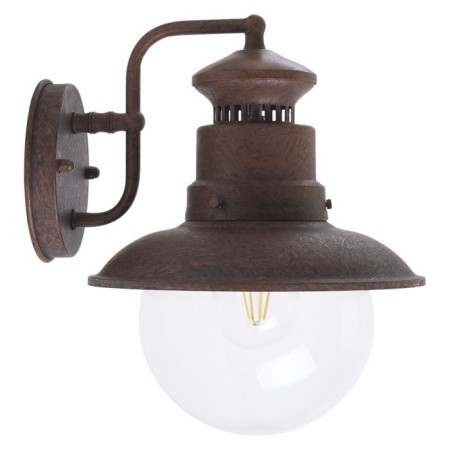 Garden-park lamp Feron PL571, IP44, E27, 60 W, 215x242x268 mm, brown color