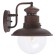 Garden-park lamp Feron PL571, IP44, E27, 60 W, 215x242x268 mm, brown color