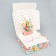 Gift folding box, packaging, "bloom", 26 x 26 x 8 cm
