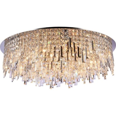 Ceiling chandelier DINARA 16XE14 40W, size 80x80x28 cm, color chromium-1