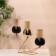 Summary Metal, Matilda glass for 3 candles 34 x 8 x 29 cm