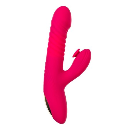 Vibro -roller with the Up & Down Jos Seri function, 22 cm, silicone, pink color-7