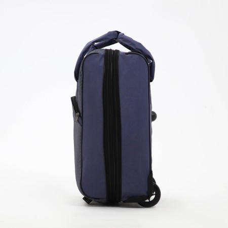 Lightning suitcase, road bag, set 2 in 1, color gray color-4