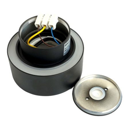 Ceiling light Feron HL367, IP44, GX53, 12 W, 110x110x75 mm, black color-7