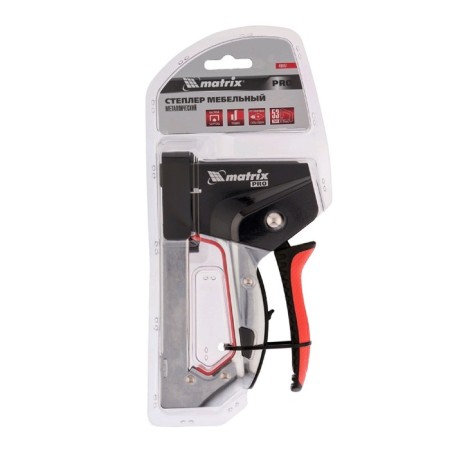 Furniture stapler Matrix Pro 40917, 4-14 mm, type 53, steel, fast loading-5