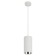 GX53 lamp, aluminum, white color+silver