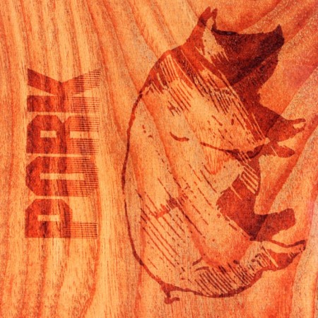 Groot and serving board with "PORK" decor 29.25x18.75x0.55 cm, plywood-2