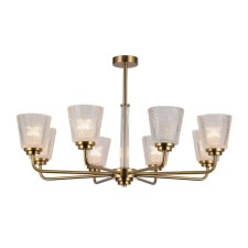 Ceiling light Gerhort G11060/8Cop CL, 8x60W, E14, 49x84x84 cm, bronze color