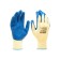 Gloves polyester workers, latex embossed coating, size 10, "Sibrtekh"