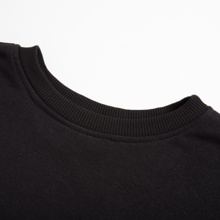 Female sweatshirt Minaku: Casual Collection Color Black, size 42-44-6