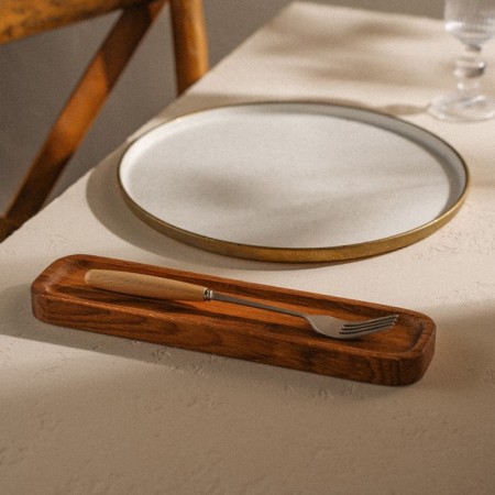 Oak stand for cutting devices and spices Sima-Land Home "Aril", 27 × 7 × 2 cm-4
