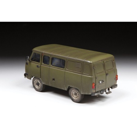 The national model-machine “Russian car UAZ 3909”, star, 1:35, (3644)-3