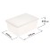 A universal box for storage with a lid, volume 30l, the color is transparent-matte