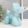 Souvenir Polystone "Airy ball - a dog with a gold nose" Blue 7.5x20.5x17.5 cm