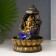 The desktop fountain from the network, the backlight "Ganesha on the throne" 28x20x20 cm