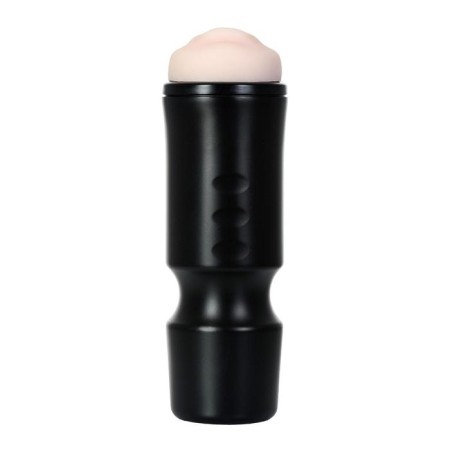 Masturbator Toyfa A-Toys, mouth, Black/bodily color, 24 cm, 7.6 cm-2