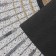 Rug of the galliped muddy share "Ra", 45 × 75 cm, color gray color